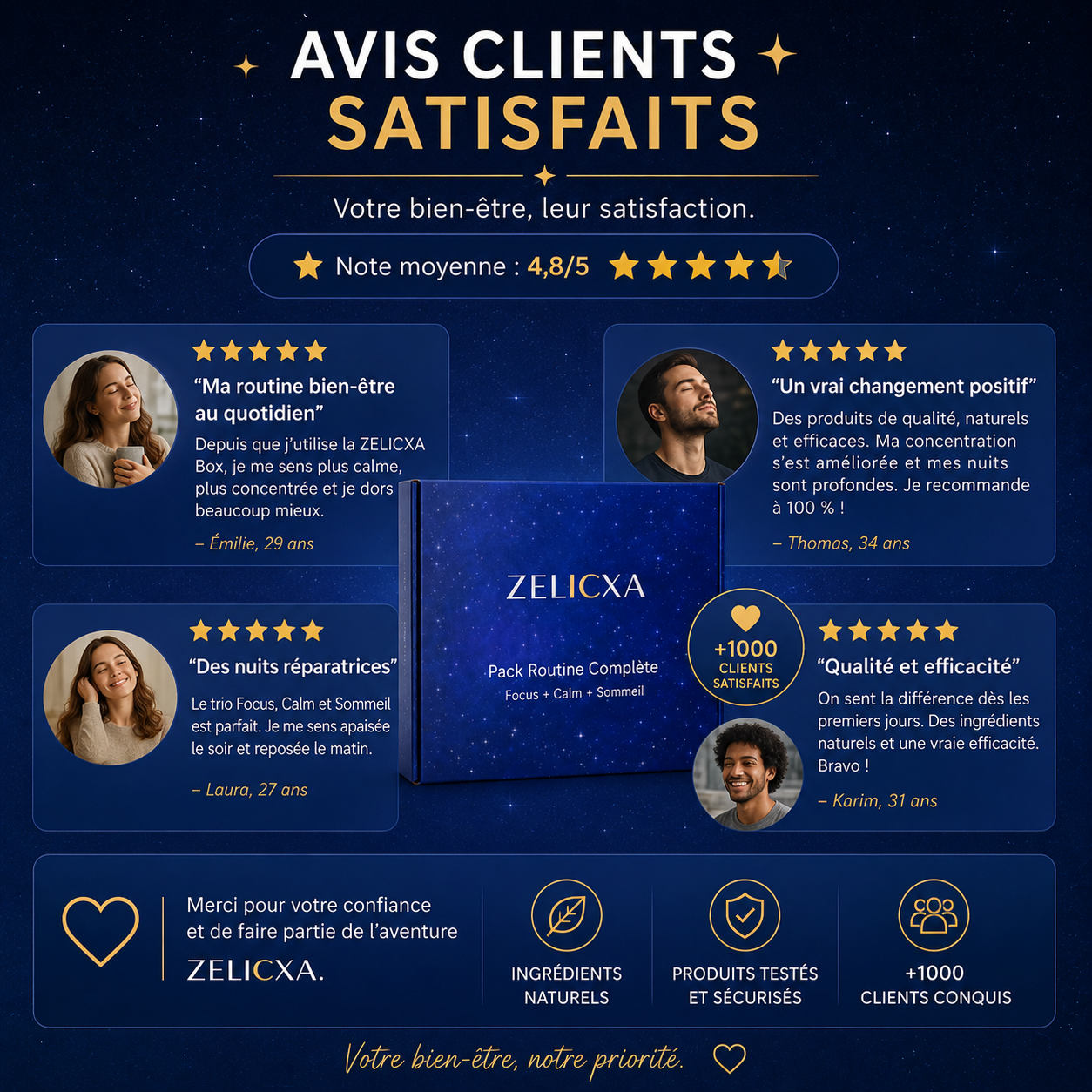 Zelicxa Routine Complète Bien-Être