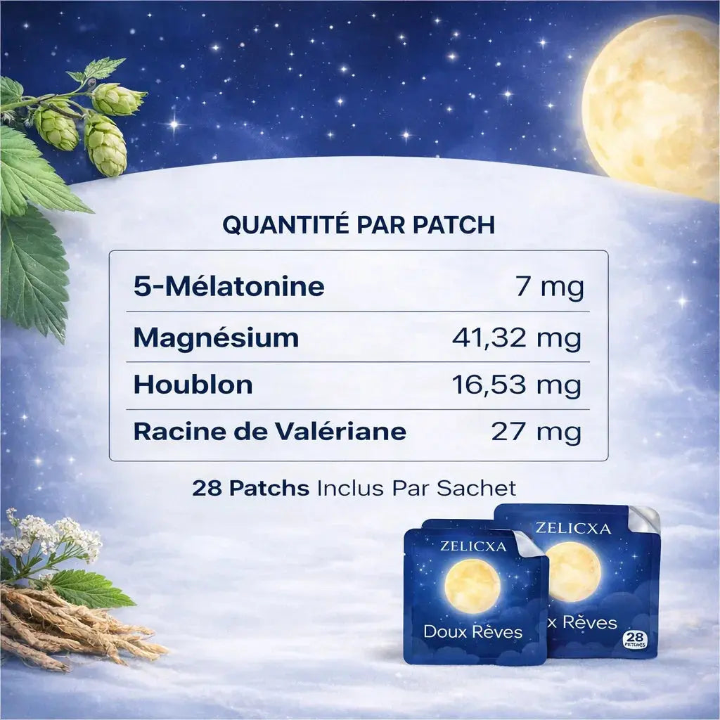 Zelicxa Patch Sommeil ZELICXA