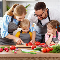 Ensemble de cuisine Montessori pour enfants (13 pièces) : pour cuisiner de manière ludique, sûre et facile !